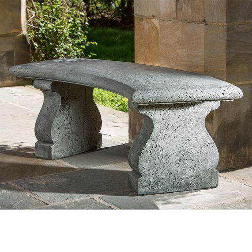 Campania - Provencal Curved Bench BE-123