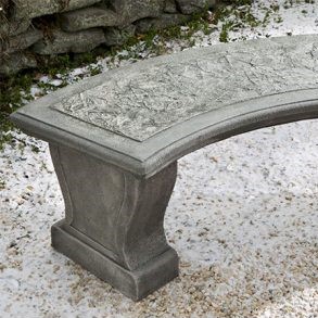 Campania - Curved Leaf Bench BE-23