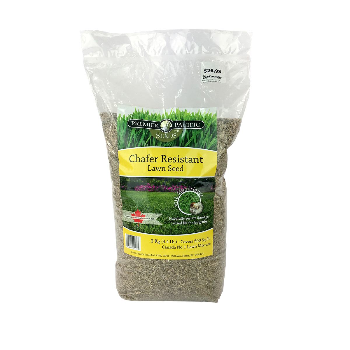 Premier Pacific Chafer Resistant Lawn Seed Mix 2kg