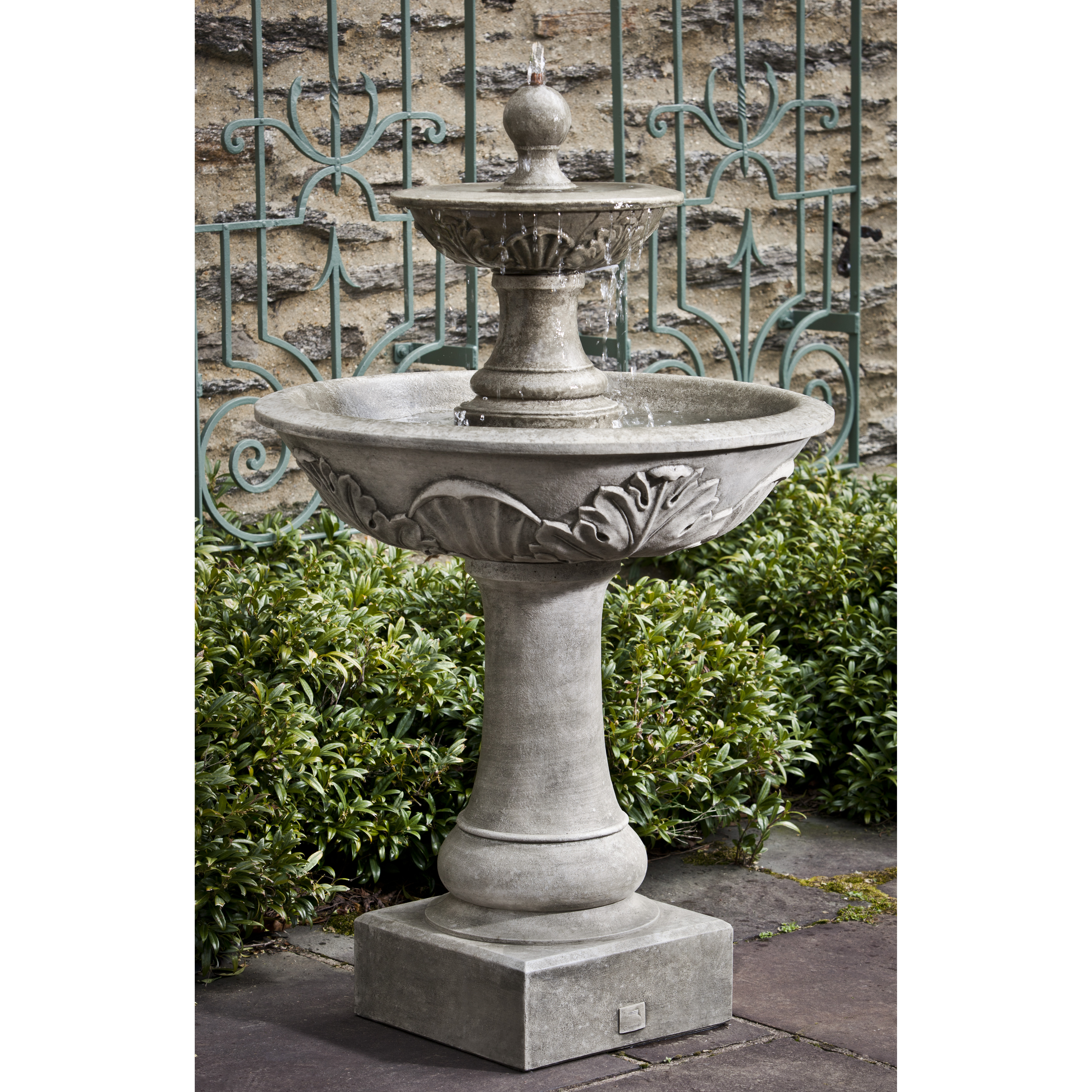 Campania - Acanthus Two Tiered Fountain FT-191