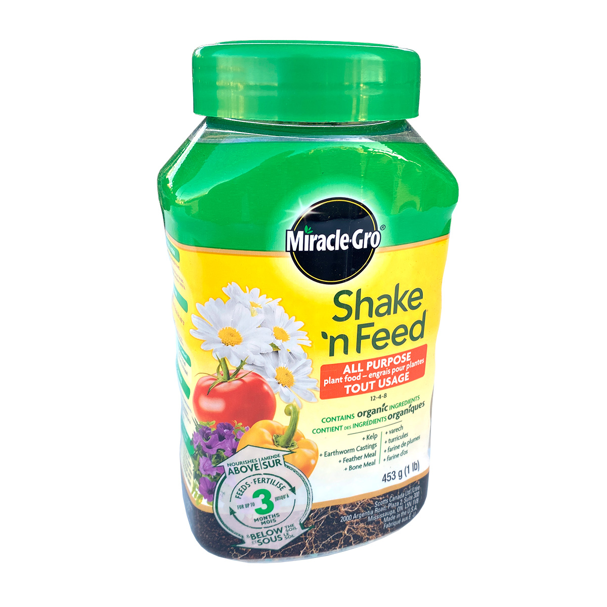 Miracle Gro Shake and Feed All Purpose 12-4-8 453g