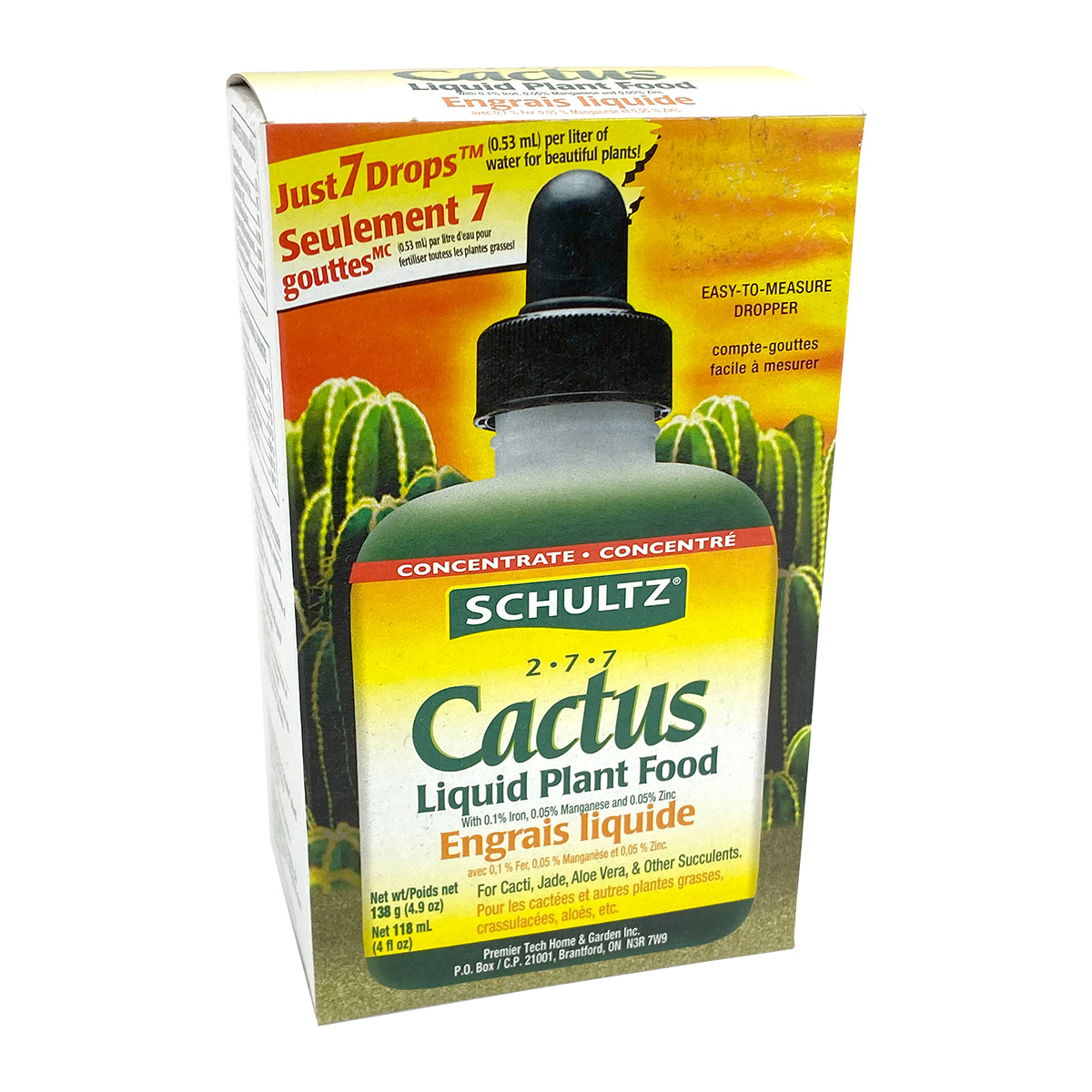 Schultz Liquid Cactus Food 2-7-7 150g