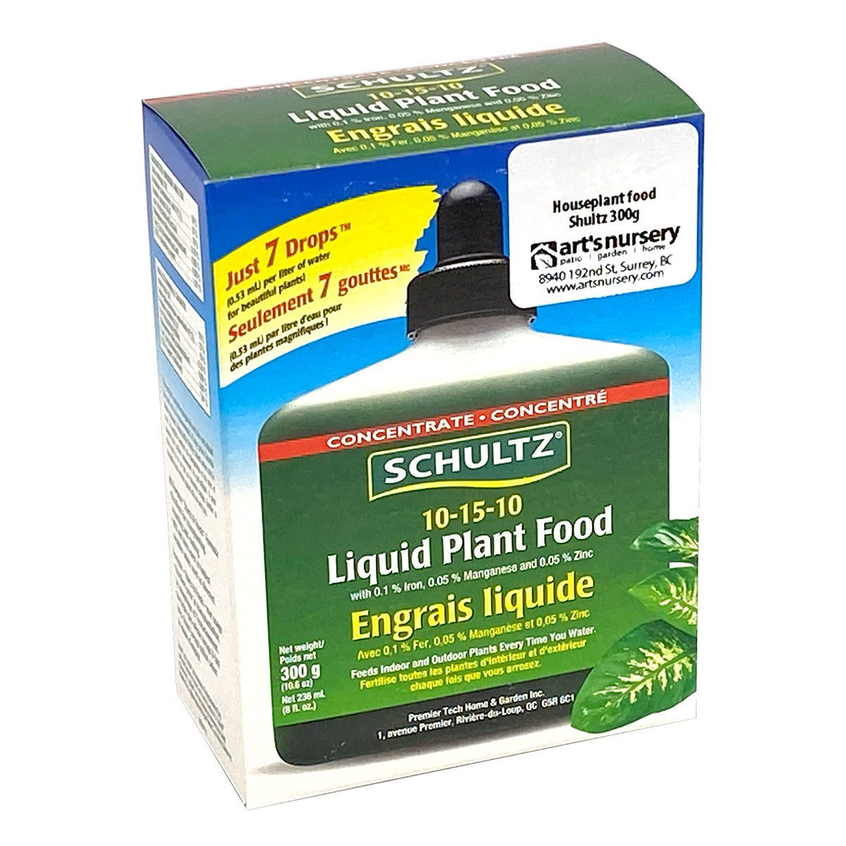 Schultz Liquid Plant Food 10-15-10 300g