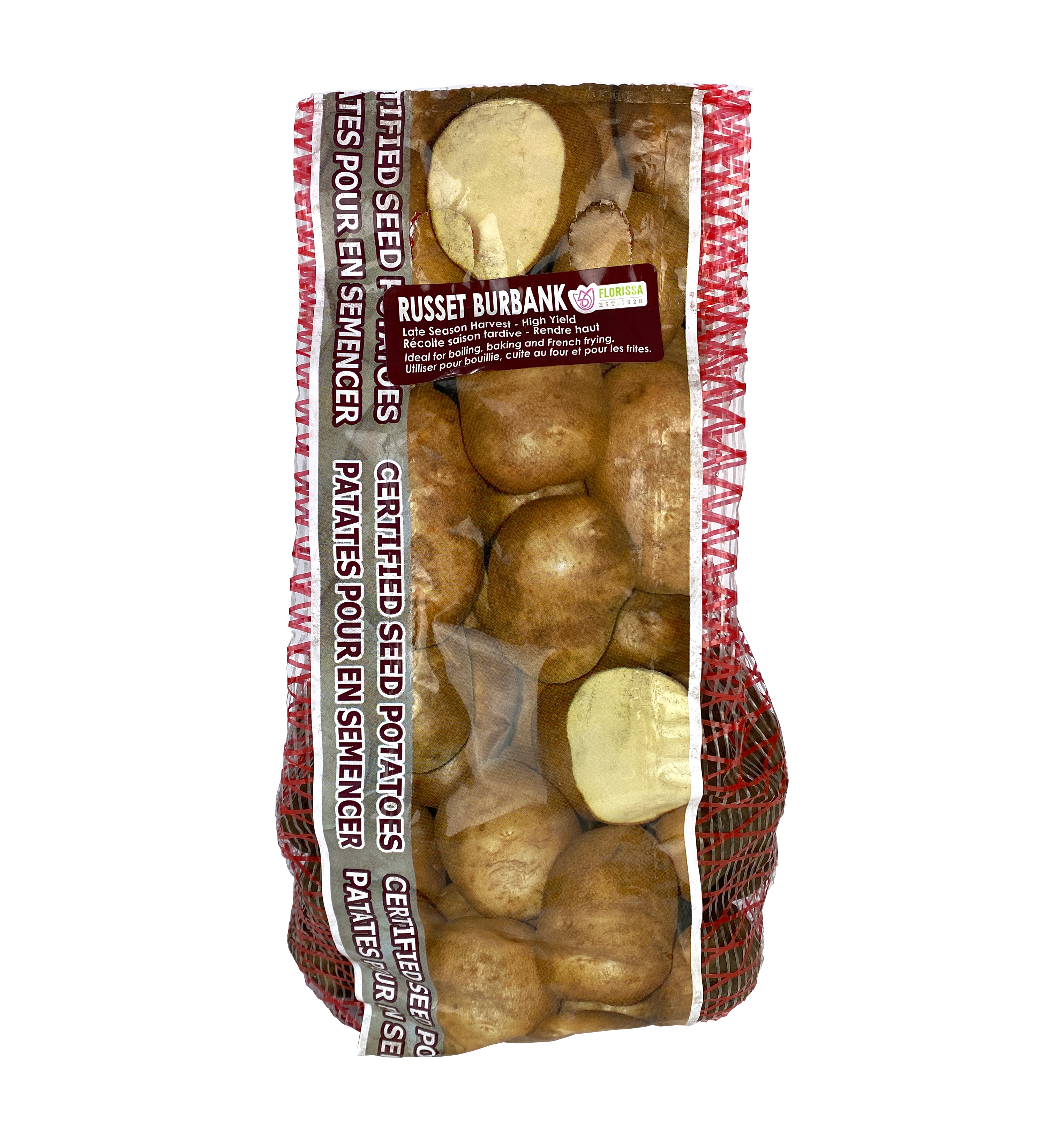 Seed Potatoes 'Russet Burbank'