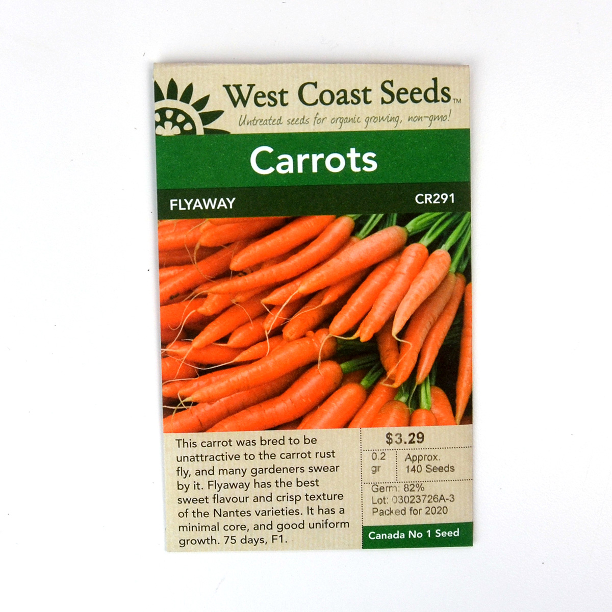 Carrot Flyaway Seeds CR291