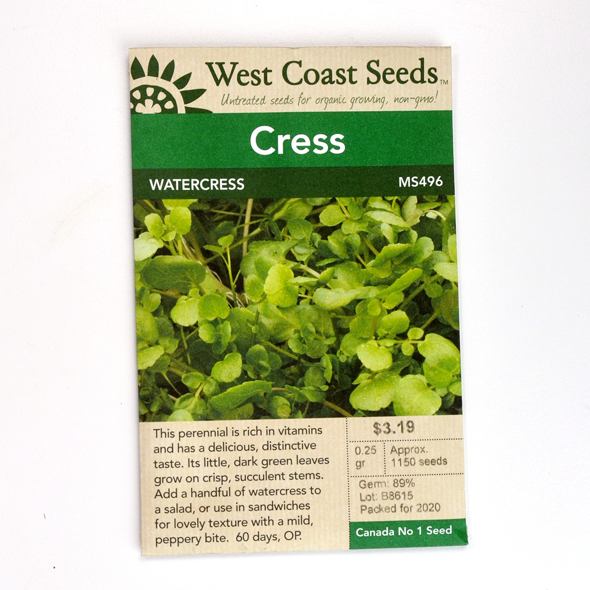 Cress Watercress Seeds MS496