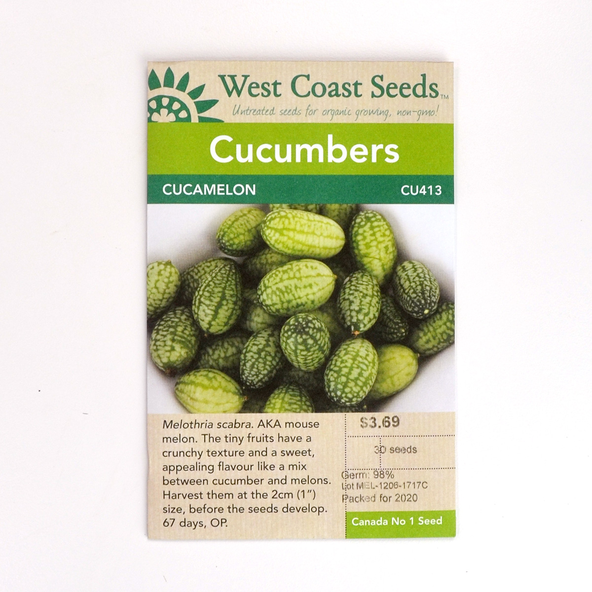 Cucumbers Cucamelon Seeds CU413