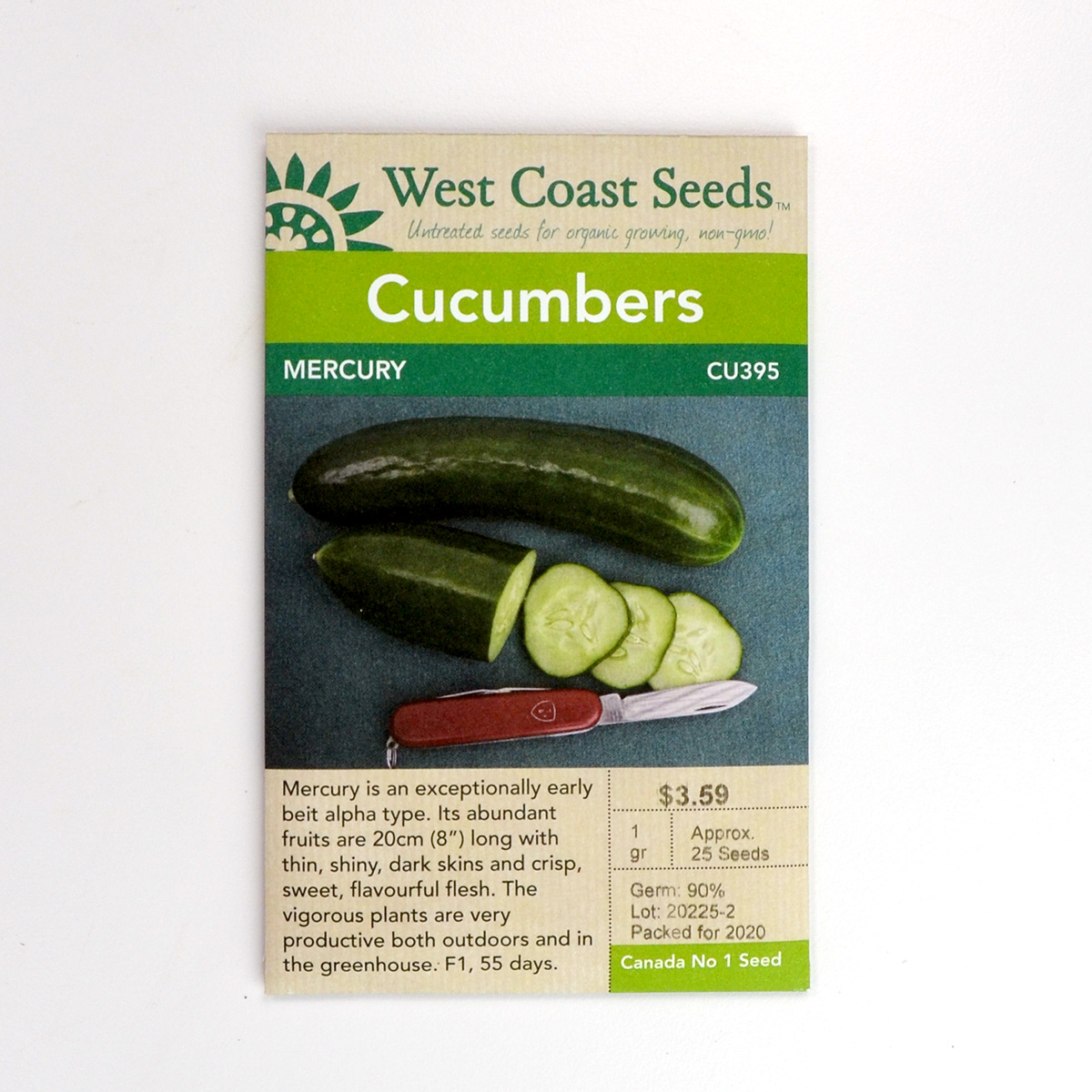 Cucumber Mercury Seeds CU395