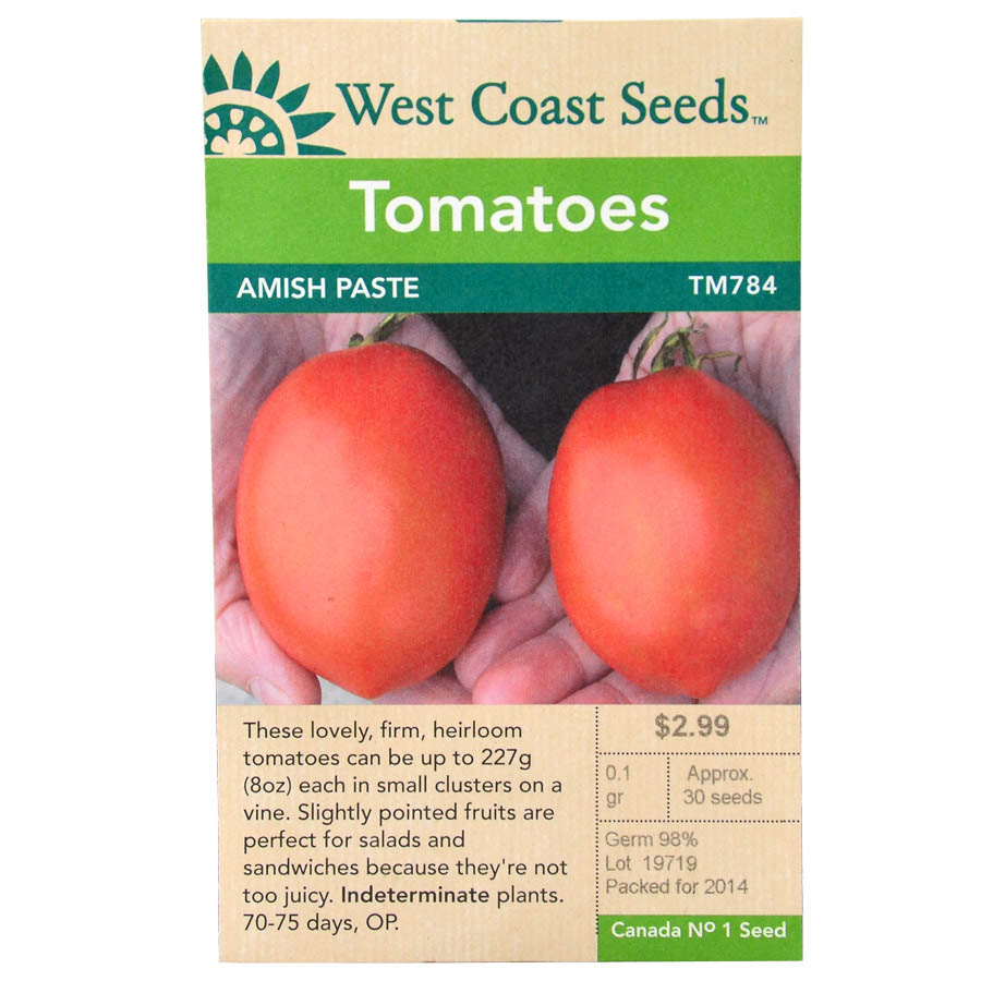 Tomato Amish Paste Seeds TM784