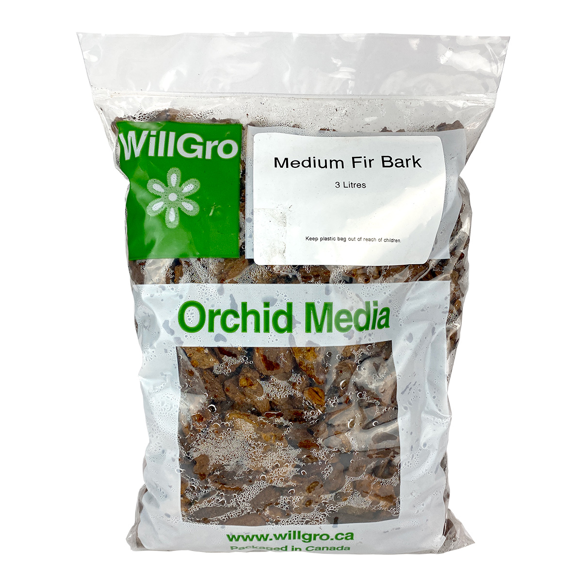 Willgro Orchid Media Medium Fir Bark 3L