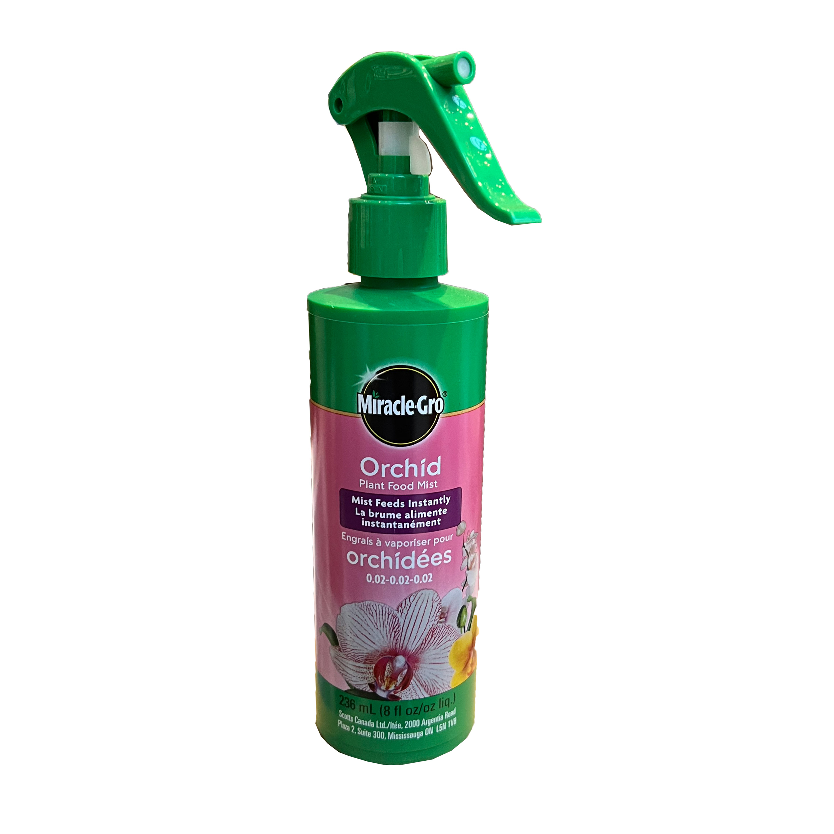Miracle Gro Orchid Plant Food Mist 0.02-0.02-0.02 236ml  