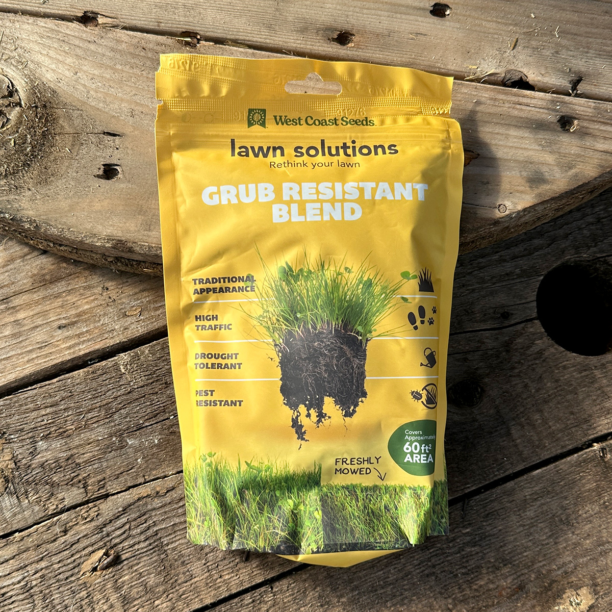 Grub Resistant Lawn Blend 250g LS906A | West Coast Seeds