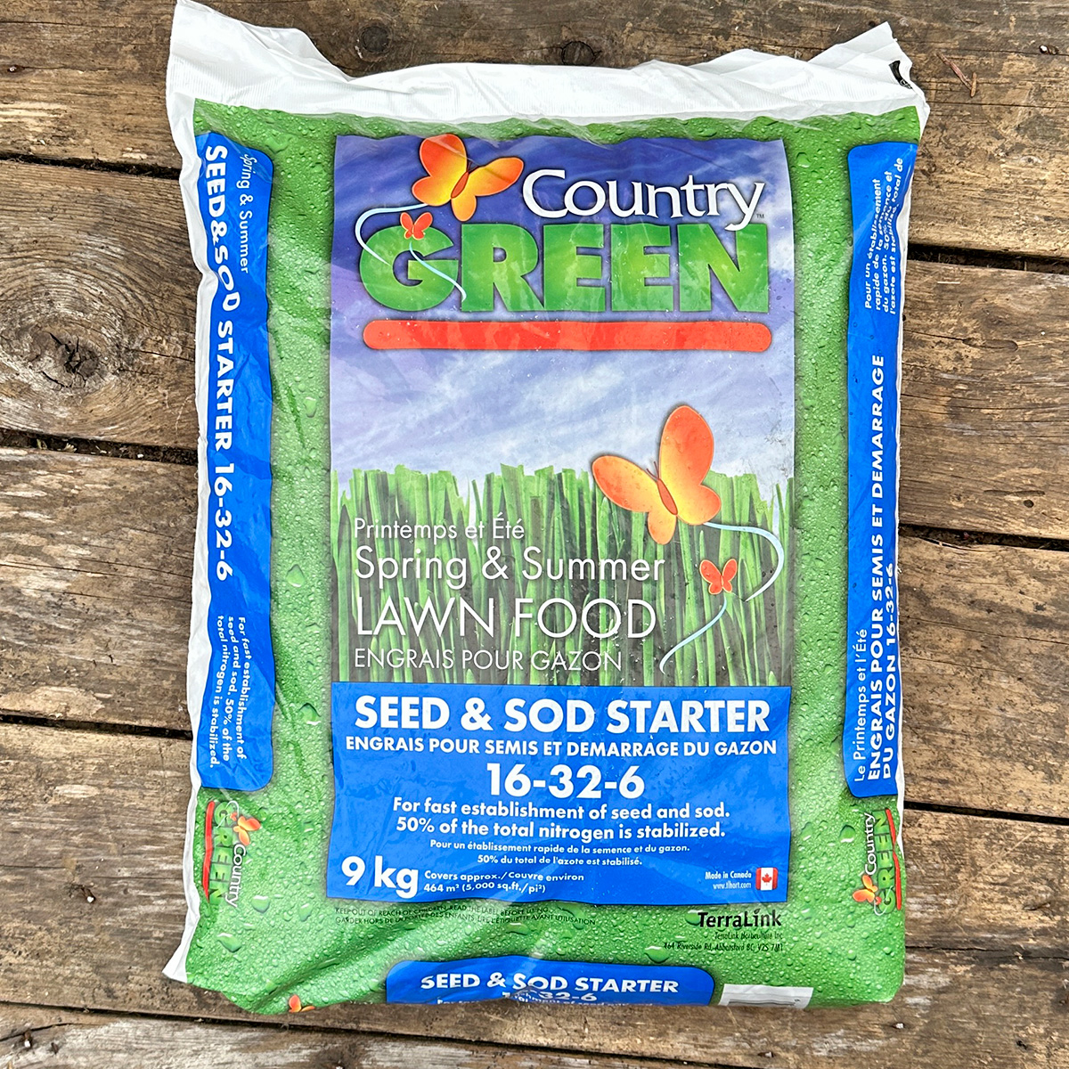 Country Green Seed & Sod Starter 9kg