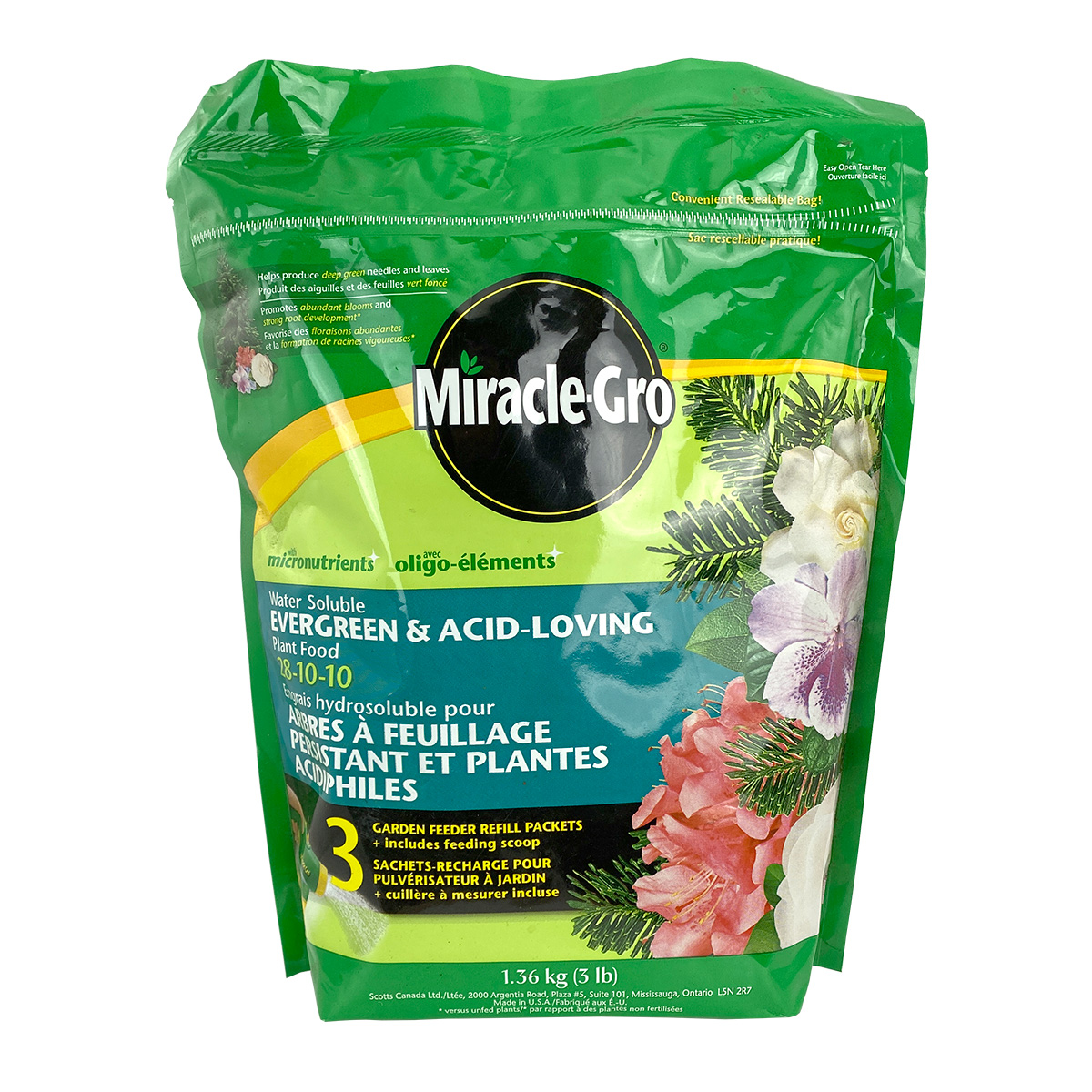 Miracle Gro Evergreen & Acid Loving Plant Food 281010 Fertilizers