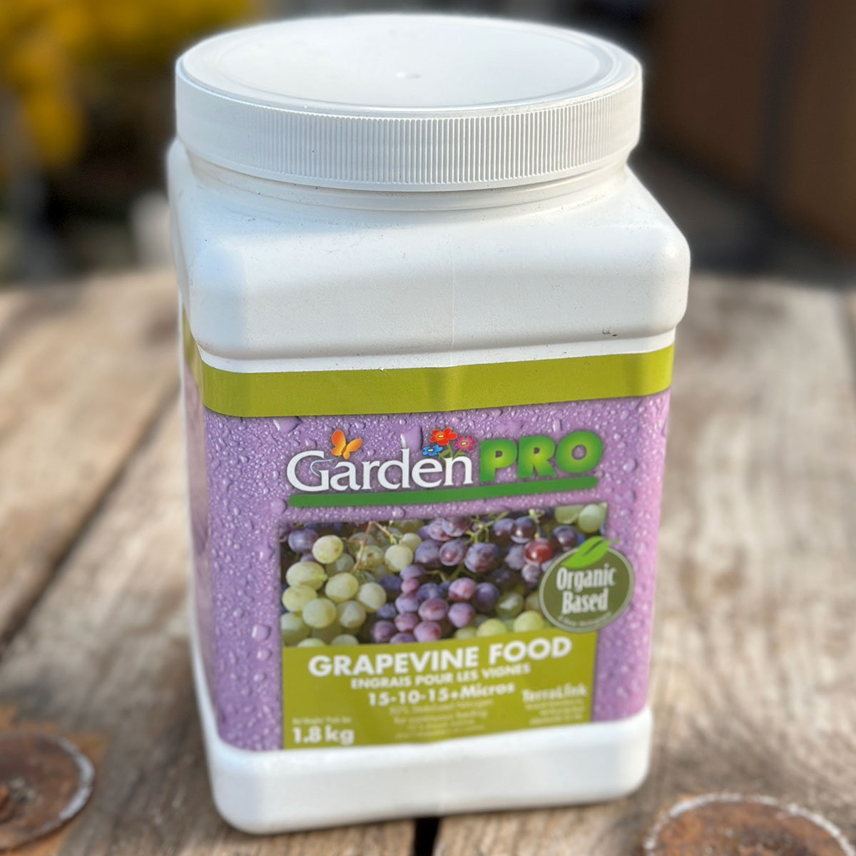 Garden Pro Grapevine Food 15-10-15 1.8kg