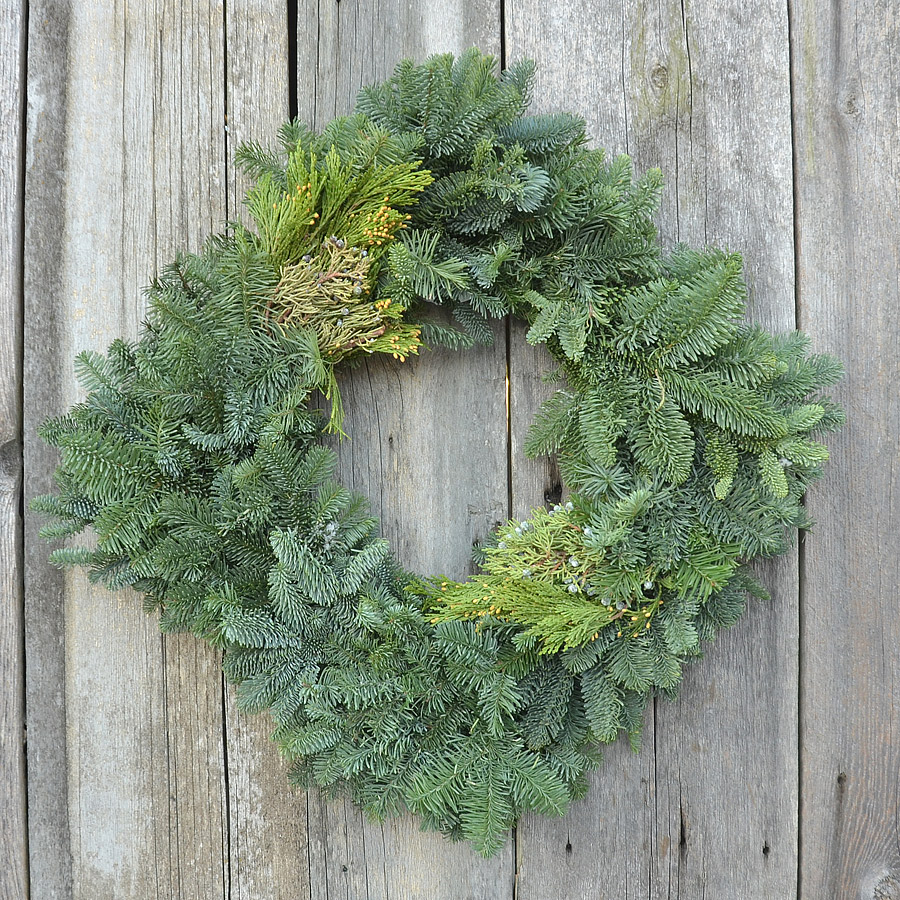 12 Inch Mixed Square Wreath